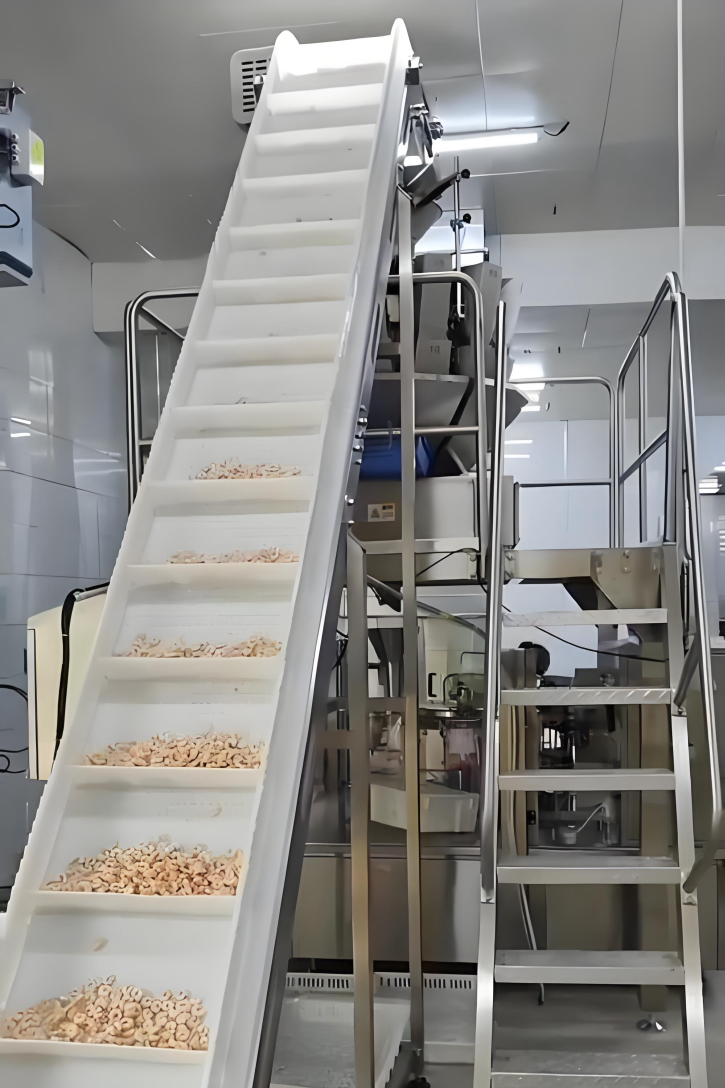 大倾角PU输送坚果 大倾角PU输送坚果