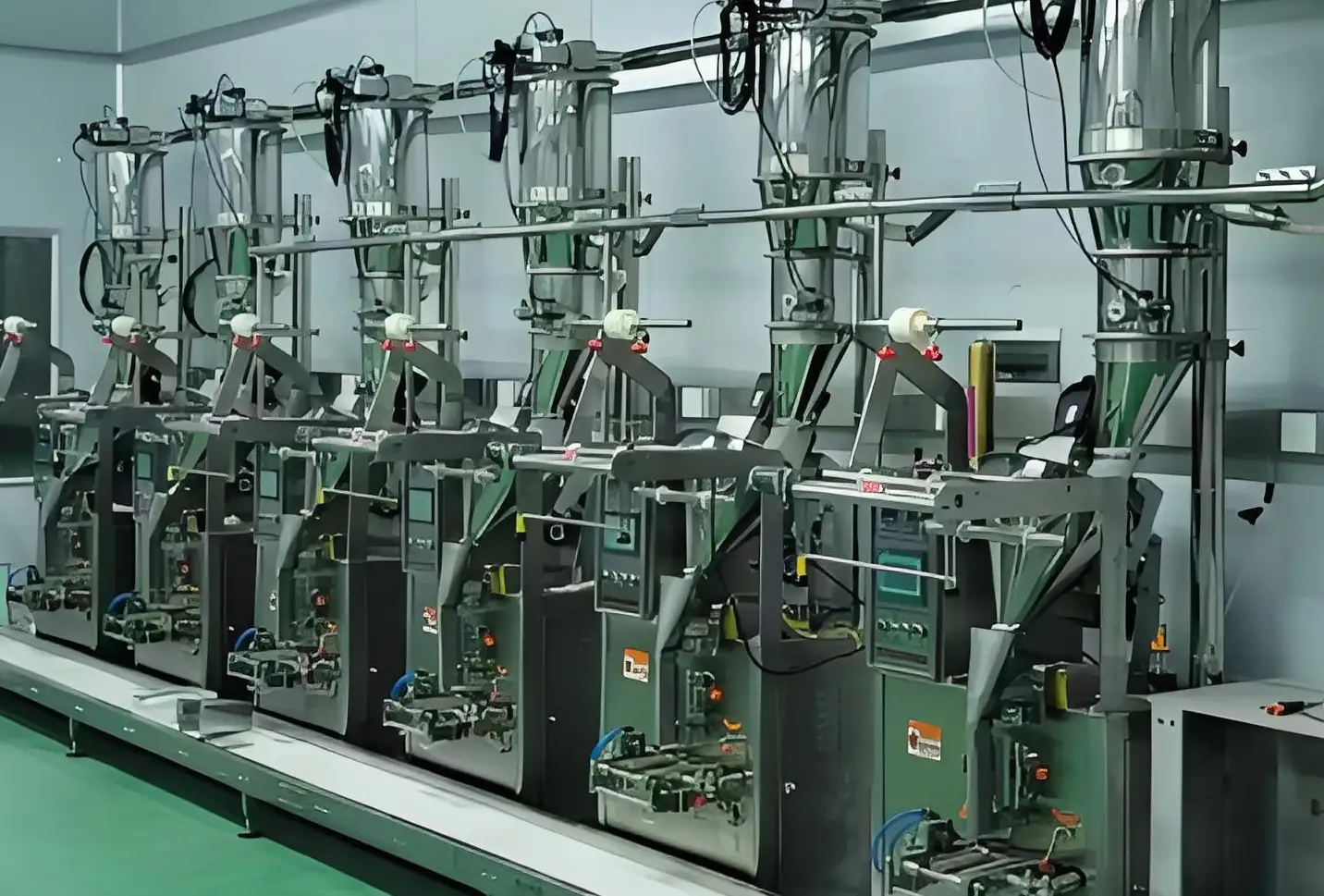 包装机集中供料